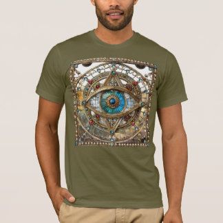 Tredje ögon prydnadsfönster ruta t shirt