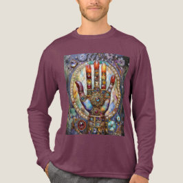 Tredje ögonets mystiska handflata t shirt