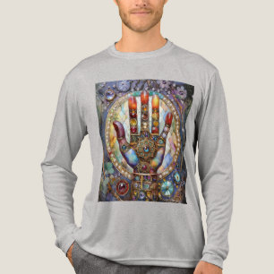Tredje ögonets mystiska handflata t shirt