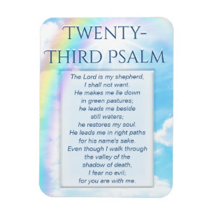 Tredje Psalm tjugo Magnet