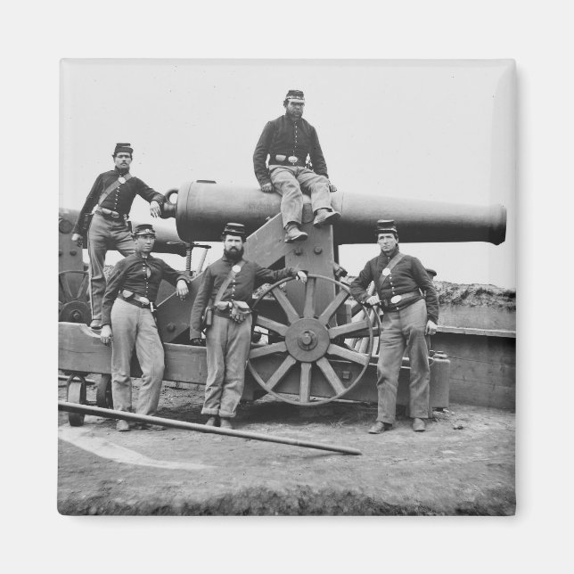 Tredje regementet, Massachusetts Heavy Artillery:  Magnet (Framsidan)