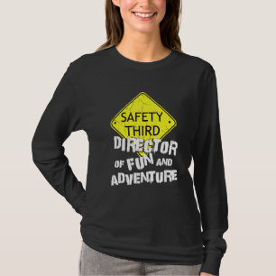 Tredje säkerhetsdirektören, Roligt, Äventyr, Event T Shirt