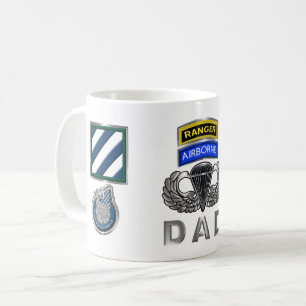 Tredje Skogsvaktarn för infanteridivisionen Airbor Kaffemugg