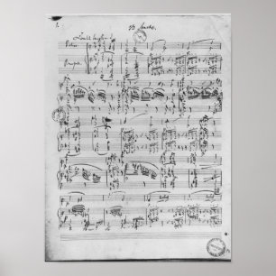 Tredje Sonata för piano och fiol Poster