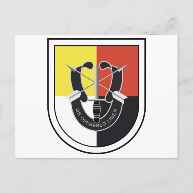 Tredje Speciella krafter Vykort (Framsida)