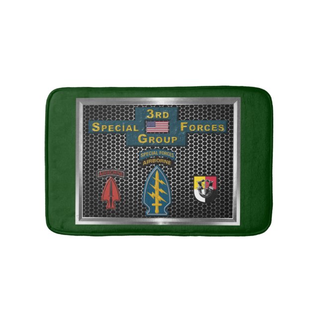 Tredje Speciella operationsgruppen Badrumsmatta (Framsidan)