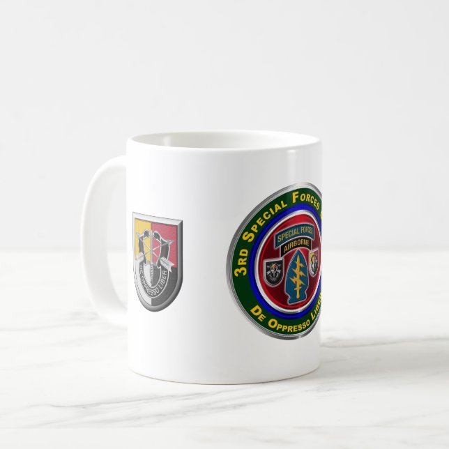 Tredje Speciella operationsgruppen, flygburen Kaffemugg (Framsida vänster)