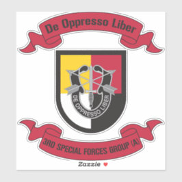 Tredje Speciella styrgruppen (flygburen) Klistermärken