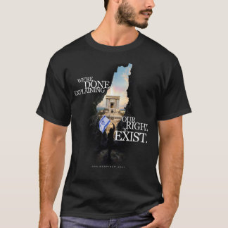 Tredje Temple Israel T-Shirt (Svart)