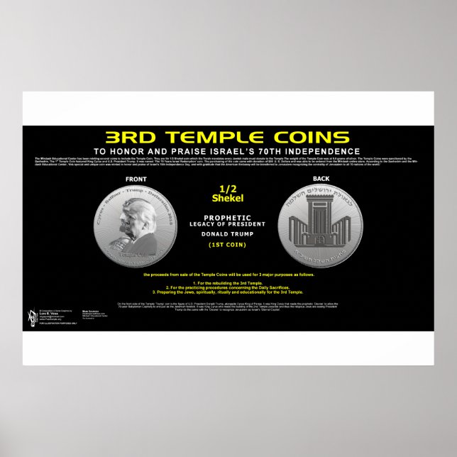 Tredje templet Coin-1 Poster (Framsidan)