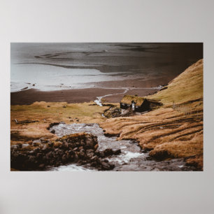 TREDJEFOTOGRAFI I KAMMAREN OM MOUNTAIN POSTER