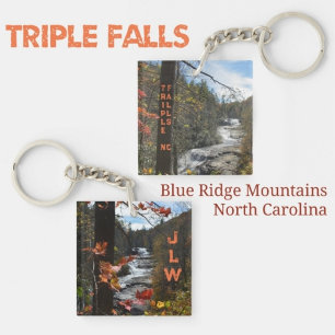 Tredubbla Falls DuPont State Forest NC-foto