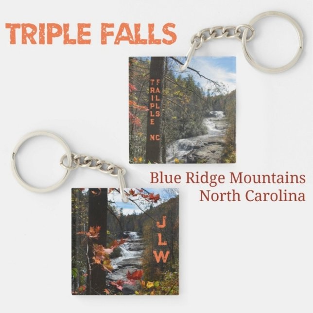 Tredubbla Falls DuPont State Forest NC-foto (Skapare uppladdad)