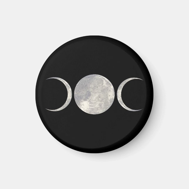 Tredubbla Måne Magnet (Framsidan)