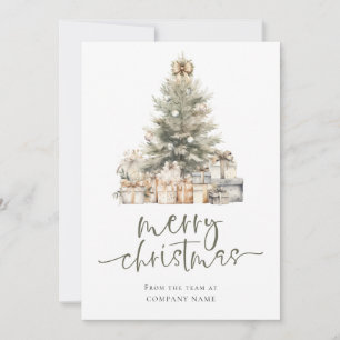 Tree Company logotyp 2027 Kalender God Jul Julkort