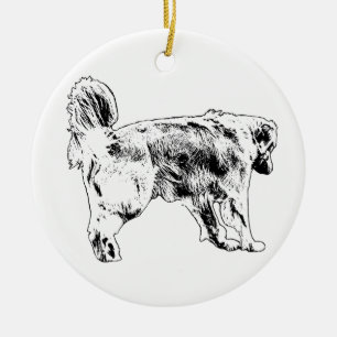 Tree-Glow Stride Charm Julgransprydnad Keramik