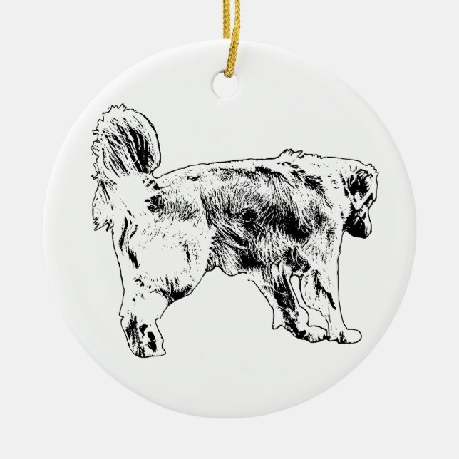 Tree-Glow Stride Charm Julgransprydnad Keramik (Framsidan)