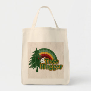 Tree hugger återvinningsbar shopping tygkasse