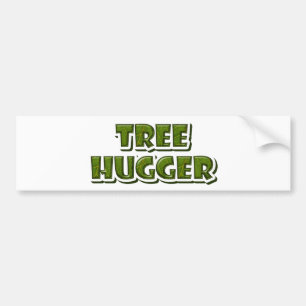 Tree hugger bildekal