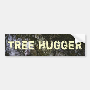 Tree hugger bildekal