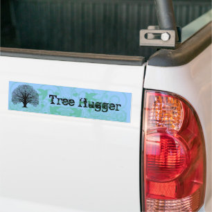 Tree hugger bildekal