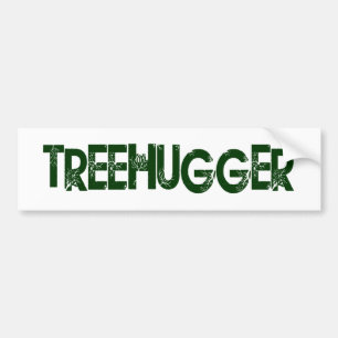 Tree hugger bildekal