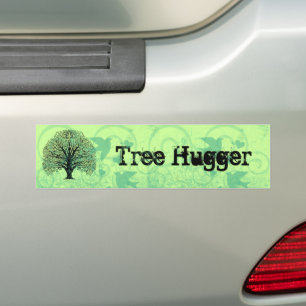 Tree hugger bildekal