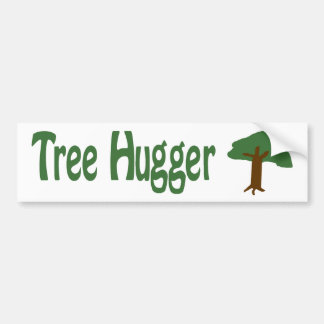 Tree hugger bildekal