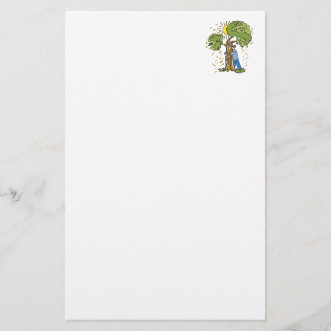Tree hugger brevpapper (Framsida)