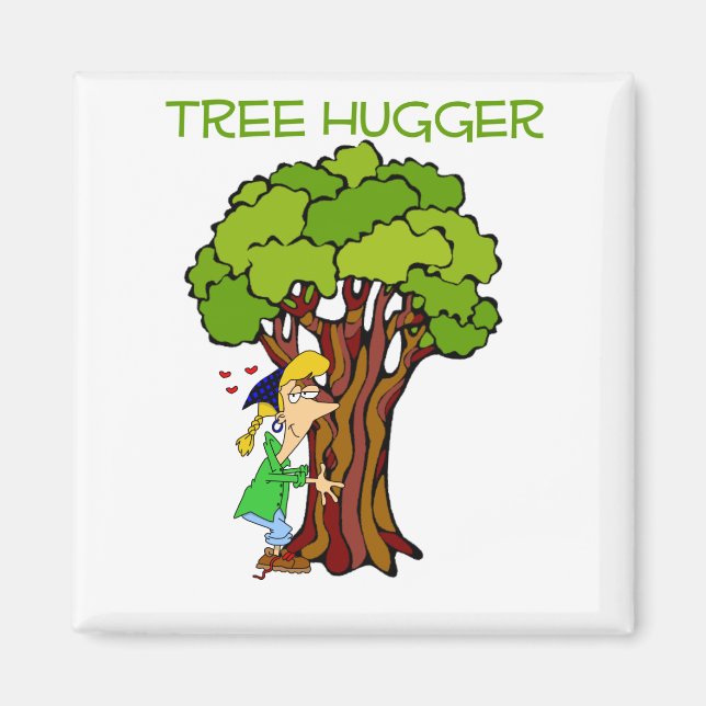 Tree hugger - flicka magnet (Framsidan)