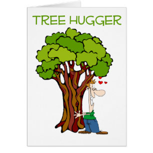 Tree hugger - Guy Hälsningskort