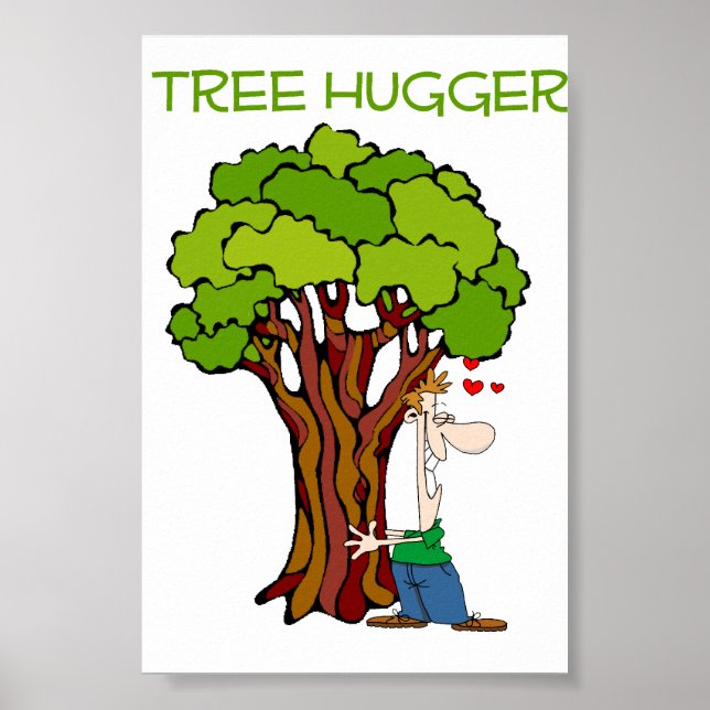 Tree hugger - Guy Poster (Framsidan)