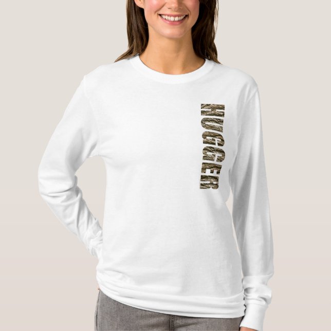 Tree hugger Kärlek Träd T-shirt (Framsida)