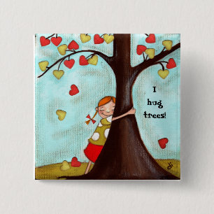 Tree hugger - knäppas knapp