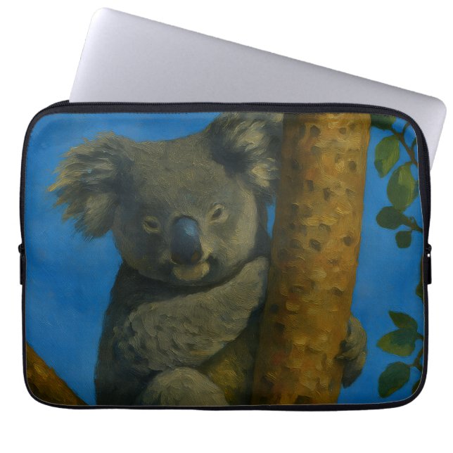 Tree hugger - Koala i Canopy Laptop Fodral (Framsidan)