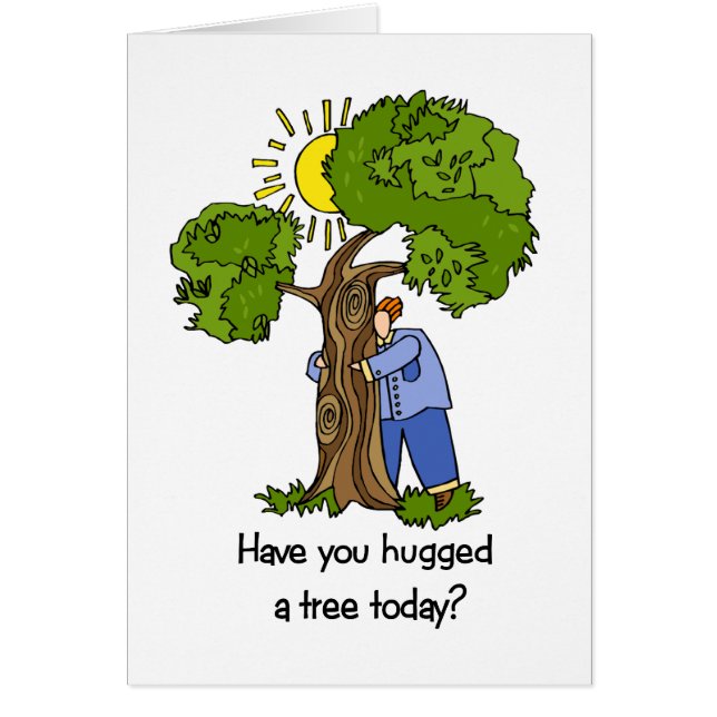 Tree hugger kort (Framsidan)