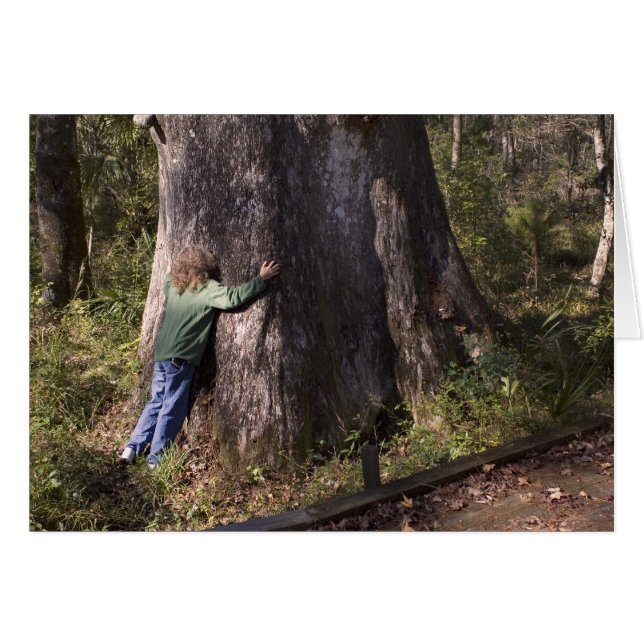 Tree hugger kort (Framsidan Horizontal)