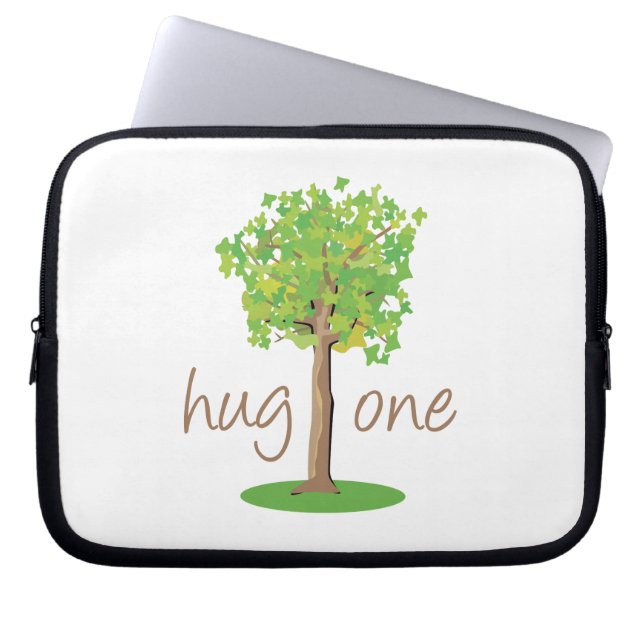Tree hugger laptop sleeve (Framsidan)
