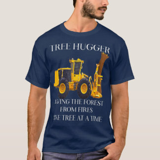 Tree hugger loggning - säljare för säljare t shirt