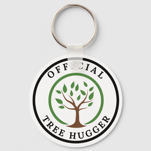 Tree hugger officiell nyckelring (Framsida)