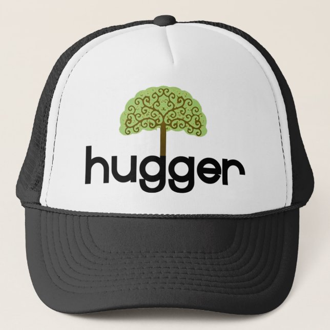 Tree hugger original- design! truckerkeps (Framsida)