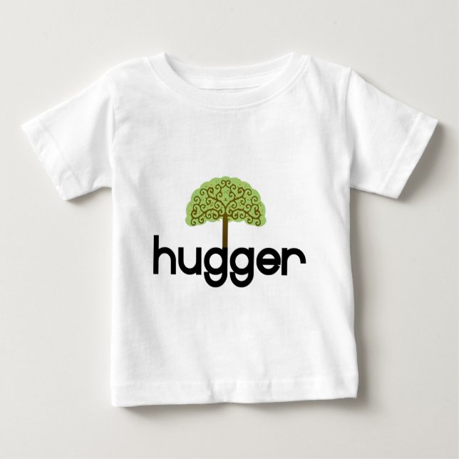 Tree hugger originalutformning! t-shirt (Framsida)