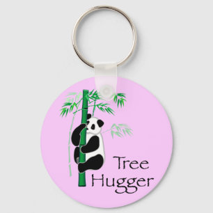 Tree hugger Panda Nyckelring