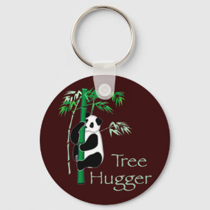 Tree hugger Panda Nyckelring