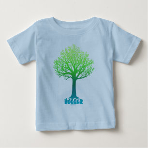 Tree hugger regnbåge för grönt tee