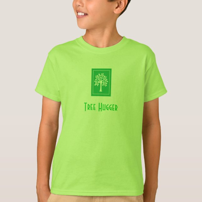 Tree hugger t shirt (Framsida)
