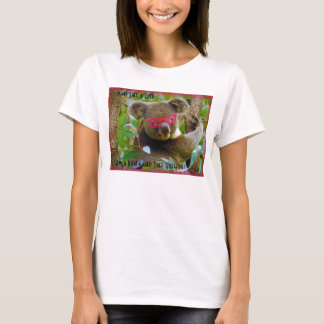 Tree hugger T-tröja för koala-Fied T Shirt