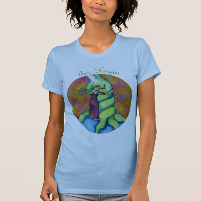 Tree hugger tee shirt (Framsida)