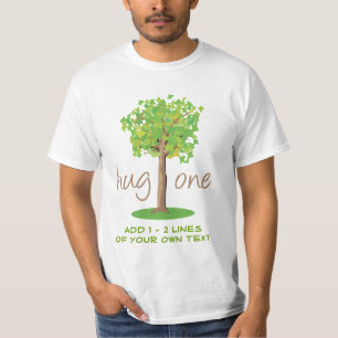 Tree hugger tee shirt