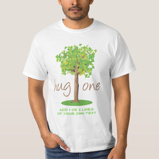 Tree hugger tee shirt (Framsida)